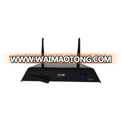 high quality android tv box Eweat M8V with Media Center