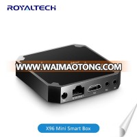 Top quality 100% Original X96 Mini Set Top Box Amlogic S905W 2GB/16GB 4K TV Box Android 7.1 OTT Set Top Box IEEE 802.11 b/g/n